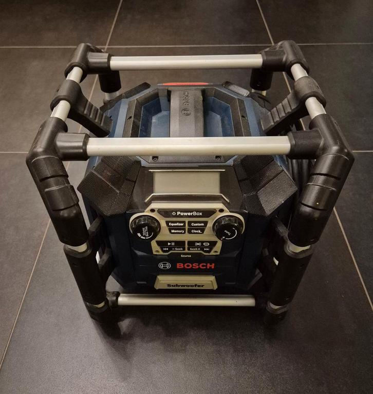 Bosch Professional GML 20 bouwradio / speaker, Audio, Tv en Foto, Radio's, Gebruikt, Bouwradio, Ophalen