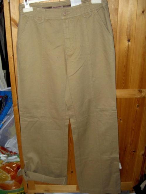 Street one broek maat 36 (nr74 DB1), Kleding | Dames, Broeken en Pantalons, Nieuw, Maat 36 (S), Bruin, Lang, Ophalen of Verzenden