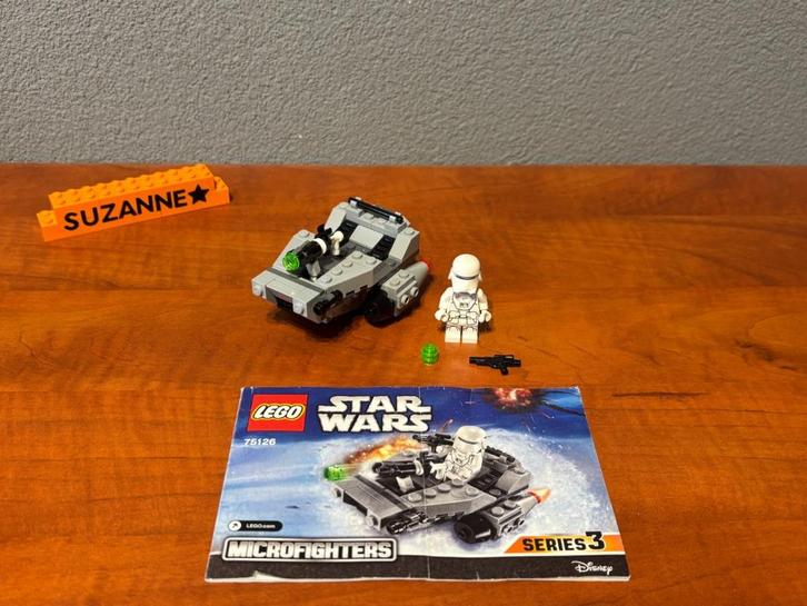 Lego 75126 - Star Wars - First Order Snowspeeder, Kinderen en Baby's, Speelgoed | Duplo en Lego, Zo goed als nieuw, Lego, Complete set