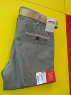 Nieuw MEYER broek met bijpassende riem en kaki kleur maat 32, Verzenden, Beige, Overige maten, Meyer