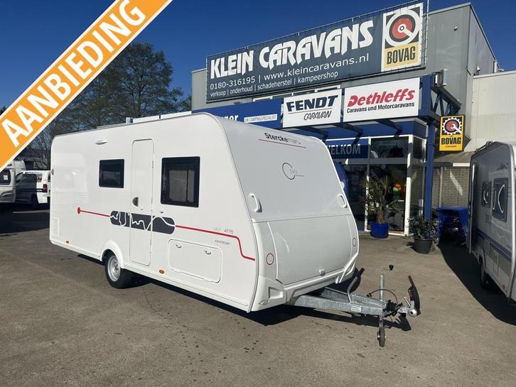 Sterckeman Easy 497 Anniversary + 1500 kg as, Caravans en Kamperen, Caravans, Bedrijf, tot en met 6, 1000 - 1250 kg, Overige, Sterckeman