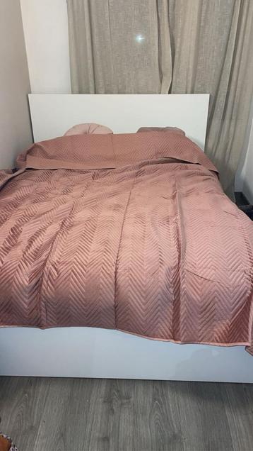 ikea malm bed wit + lattenbodems