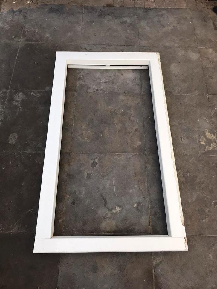 Kunststof vast raamkozijn incl. raam, Doe-het-zelf en Verbouw, Kozijnen en Schuifpuien, Zo goed als nieuw, Raamkozijn, Kunststof