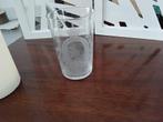 Antiek glas gegraveerd Wilhemina er is een kleine cilp af, Ophalen of Verzenden, Zo goed als nieuw, Overige typen