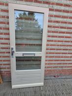 Voordeur met 3-punts sluiting, Doe-het-zelf en Verbouw, Deuren en Horren, Ophalen, Gebruikt, 80 tot 100 cm, 215 cm of meer