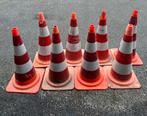 Pylonnen verkeerskegels gebiedsafzetting veiligheid., Ophalen, Gebruikt