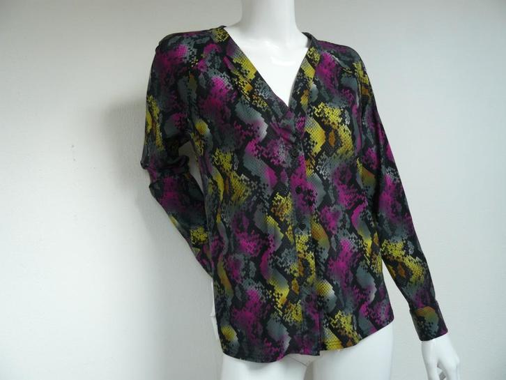 STUDIO ANNELOES travelstof blouse Big Snake maat M NIEUW, Kleding | Dames, Blouses en Tunieken, Nieuw, Maat 38/40 (M), Overige kleuren