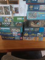 10 Puzzels in één koop!!, Hobby en Vrije tijd, Denksport en Puzzels, Ophalen, 500 t/m 1500 stukjes, Gebruikt, Legpuzzel