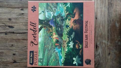 Everdell puzzle, bellfaire festival. 1000 stukjes, Hobby en Vrije tijd, Denksport en Puzzels, Zo goed als nieuw, Legpuzzel, 500 t/m 1500 stukjes