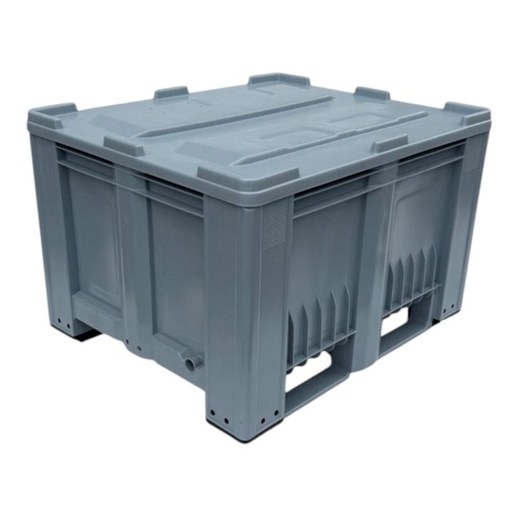 Kunststof palletbox, Kuubskist, Plastic box, Hooibak PB019, Doe-het-zelf en Verbouw, Kratten en Dozen, Nieuw, Bak of Kist, 100 cm of meer