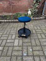 Garage kruk, Ophalen of Verzenden, Zo goed als nieuw, Rond, Minder dan 50 cm