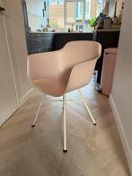 4x roze eetkamerstoel kuipstoel, Huis en Inrichting, Stoelen, Ophalen, Kunststof, Gebruikt, Overige kleuren