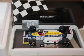 SALE !! 1:18 WILLIAMS HONDA FW11 F1 MANSELL Minichamps WRH beschikbaar voor biedingen