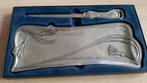 Mooie bureauset, Jugendstil, silver tin., Ophalen of Verzenden