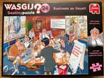 Wasgij - #24 - 1000 st - Business as Usual!, Ophalen of Verzenden, 500 t/m 1500 stukjes, Zo goed als nieuw, Legpuzzel
