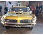 Pontiac GTO 1966 Red line ERTL .Biedvanaf€55.75EX, Hobby en Vrije tijd, Modelauto's | 1:18, Verzenden, Zo goed als nieuw, Auto