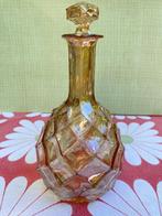 Vintage karaf, glazen decanter, ananasmodel, Empoli? Ca 1965, Ophalen of Verzenden