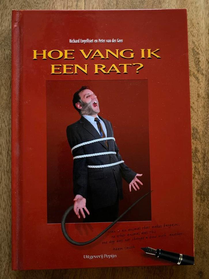 Hoe Vang Ik Een Rat? - Richard Engelfriet, Boeken, Humor, Zo goed als nieuw, Anekdotes en Observaties, Ophalen of Verzenden