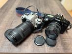 Canon EOS 650 & 500 met EF 35-70mm en 70-210mm lenzen, Audio, Tv en Foto, Fotocamera's Analoog, Ophalen of Verzenden, Gebruikt