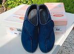 NIEUWE DAMES PANTOFFELS (met klittenband), Ophalen, MSF, Blauw, Nieuw