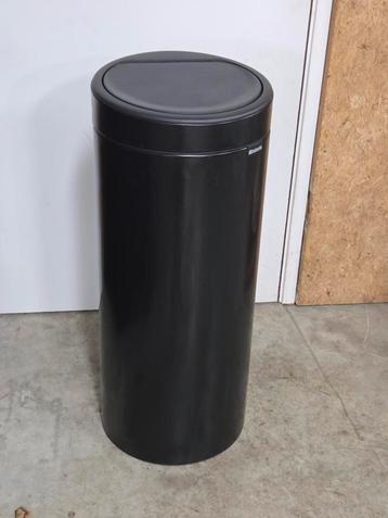 Brabantia touch bin 30 ltr- Zwart - Zo goed als nieuw beschikbaar voor biedingen