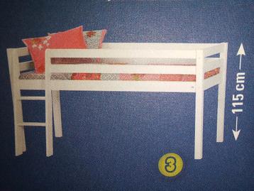 Bed / halfhoogslaper FlexWorld (BeterBed) beschikbaar voor biedingen