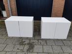1 grote witte houten IKEA PAX ladekast met 2 grote laden, 1 of 2 laden, Minder dan 100 cm, 100 tot 150 cm, Gebruikt