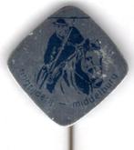 Ringrijderij Middelburg blik speldje ( K_181a ), Verzamelen, Speldjes, Pins en Buttons, Verzenden, Nieuw, Sport, Speldje of Pin