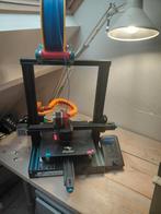 Ender 3 V2 met upgrades, Computers en Software, 3D Printers, Ophalen, Gebruikt, CREALITY