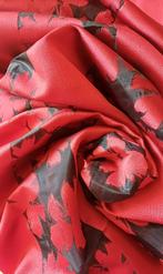 Stof/lap/coupon/tafelkleed,Joop exclusieve modestoffen, Overige materialen, Verzenden, 120 cm of meer, Rood