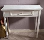 Witte Sidetable, Huis en Inrichting, Tafels | Sidetables, Ophalen, Gebruikt, 50 tot 100 cm, 25 tot 50 cm