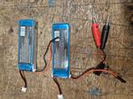 2 lipo zender accu's 2s  2700 mah, Elektro, Gebruikt, Ophalen of Verzenden, Onderdeel