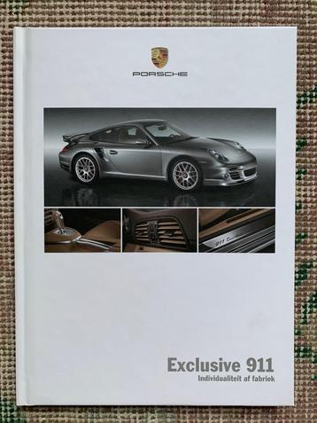 Brochure Porsche 911 997 Exclusive 2009 Nederlands Nieuw! beschikbaar voor biedingen