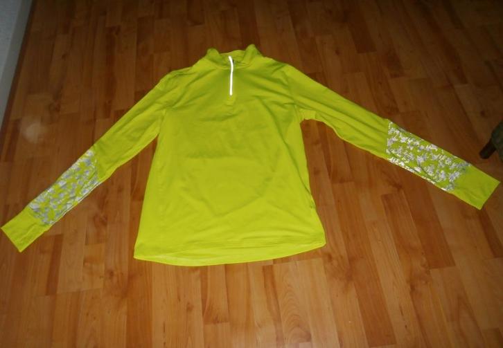 Fijne Thermo Ski Pully mt M Crivit geel fluor als nieuw, Kleding | Heren, Wintersportkleding, Zo goed als nieuw, Overige typen