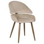 6 Richmond Denny Stoelen Khaki, Ophalen, Overige kleuren, Zo goed als nieuw, Stof