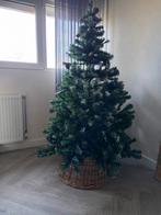 Kunst kerstboom met mand, Ophalen