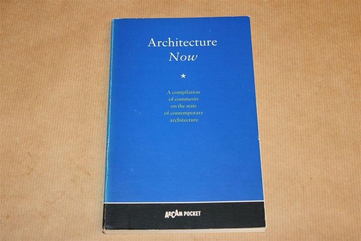 Architecture Now — ARCAM Pocket Architectuurgids Nr. 1, Boeken, Kunst en Cultuur | Architectuur, Gelezen, Architecten, Ophalen of Verzenden