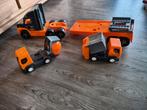 Vrachtwagen, dieplader, vuilniswagen en betonwagen speelgoed, Kinderen en Baby's, Speelgoed | Speelgoedvoertuigen, Ophalen, Gebruikt