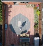 Hexagon tegels rood/antraciet – 45 m², Ophalen, Gebruikt, 10 m² of meer, Beton