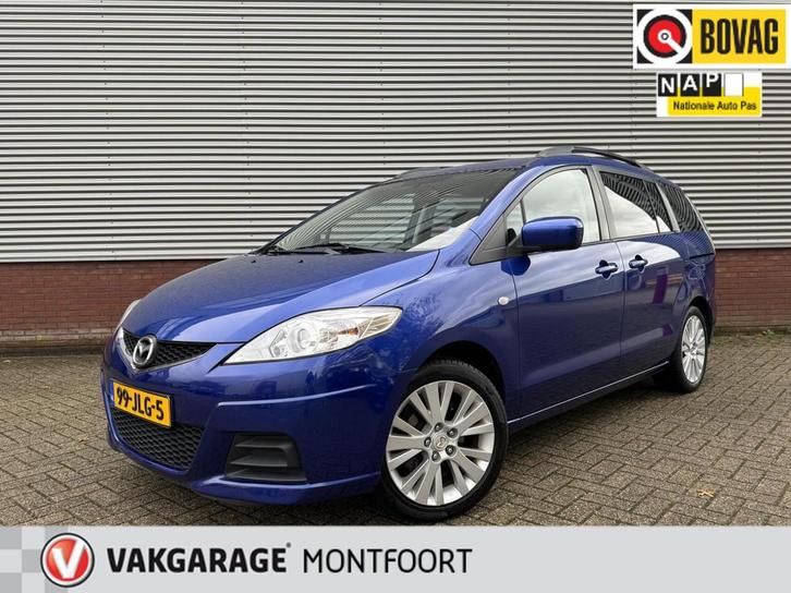 Mazda 5 1.8 Business|Airco|Led|7.Pers|Nieuwe APK|, Auto's, Mazda, Bedrijf, Te koop, ABS, Airbags, Airconditioning, Alarm, Boordcomputer