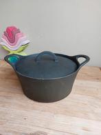 Gietijzeren Braadpan Hackman! Ø25cm, Huis en Inrichting, Keuken | Potten en Pannen, Ophalen, Zo goed als nieuw, Gietijzer, Koekenpan of Braadpan