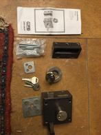 Oplegslot, scharnier rechts, Doe-het-zelf en Verbouw, Hang- en Sluitwerk, Ophalen of Verzenden, Nieuw, IJzer, Slot