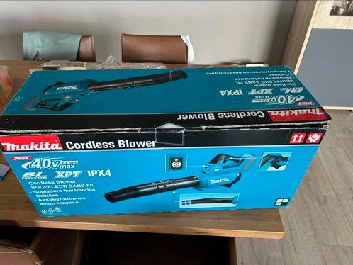 Makita UB001GM101 XGT 40V max bladblazer incl accu en lader, Tuin en Terras, Bladblazers, Nieuw, Handgedragen, Accu, Ophalen of Verzenden