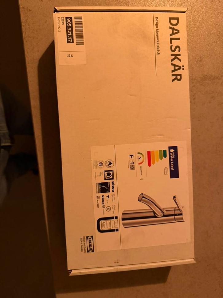 IKEA Dalskär Kraan, Doe-het-zelf en Verbouw, Sanitair, Nieuw, Kraan, Ophalen of Verzenden