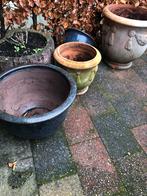bloempotten, Tuin en Terras, Bloempotten, Ophalen, Rond, Aardewerk, Minder dan 40 cm