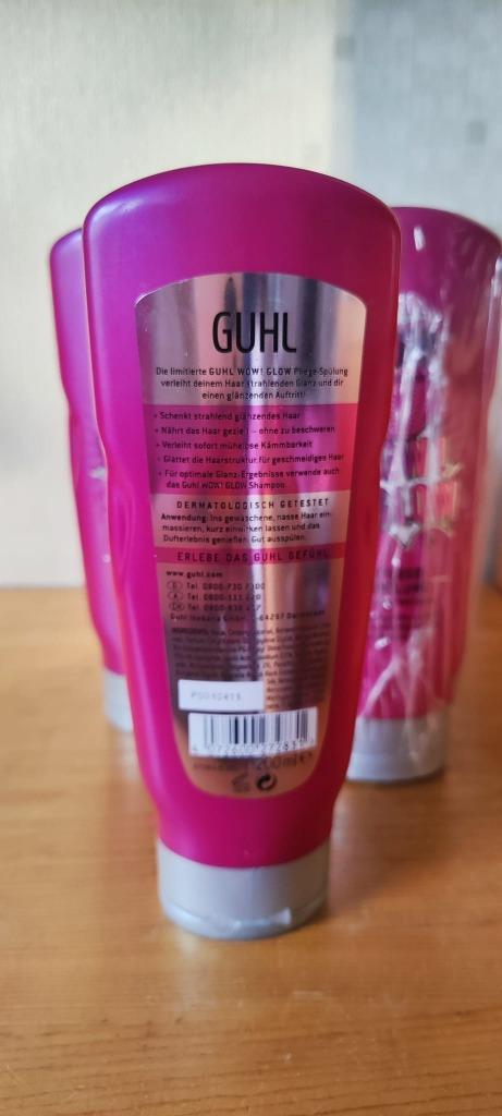 Guhl Wow Glow 7x conditioner, nieuw in de verpakking, Sieraden, Tassen en Uiterlijk, Uiterlijk | Haarverzorging, Nieuw, Shampoo of Conditioner