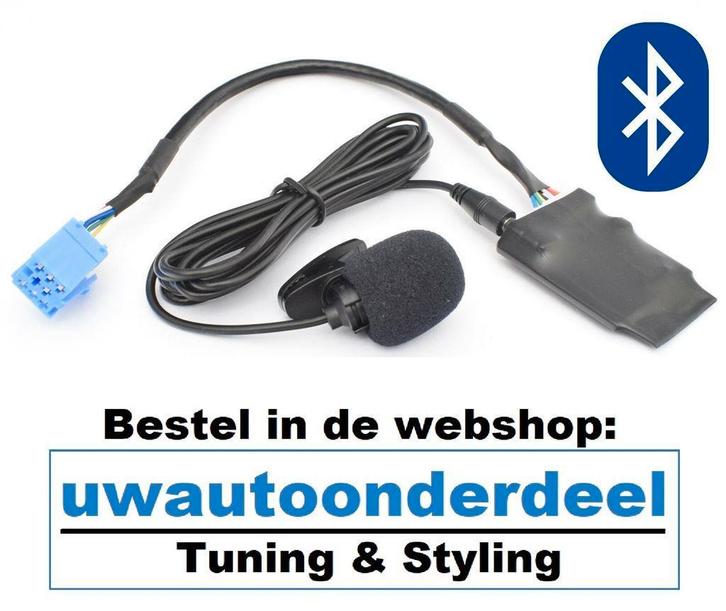 Alfa Romeo Mito Bluetooth Carkit Streaming Aux Mp3 AD2P Bury, Auto diversen, Carkits, Nieuw, Ophalen of Verzenden
