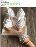 Div decoratie nep ijs , ijstaart, softijs, Huis en Inrichting, Woonaccessoires | Overige, Ophalen, Nieuw