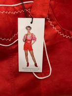 NIEUW! Lederhose rood met blouse - Dames Oktoberfest outfit, Nieuw, Ophalen of Verzenden, Overige thema's, Kleding