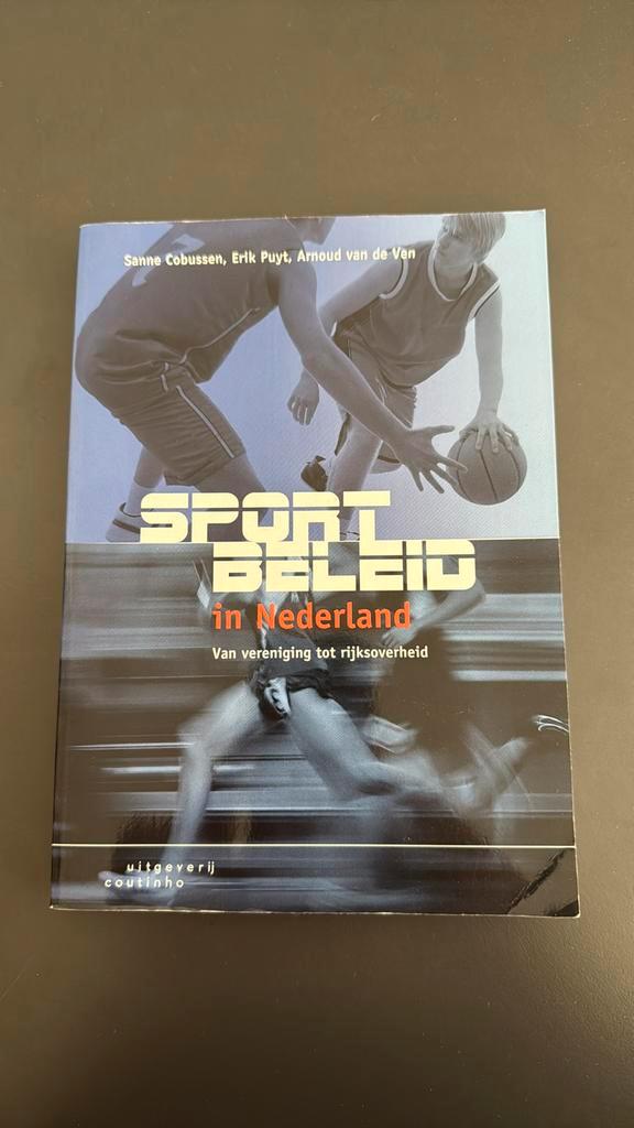 Sanne Cobussen - Sportbeleid in Nederland, Boeken, Wetenschap, Zo goed als nieuw, Ophalen of Verzenden